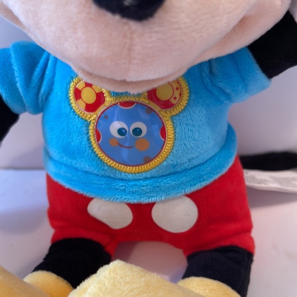 NWT Disney Talking Mickey Mouse Plush Toy - Picture 4 of 10
